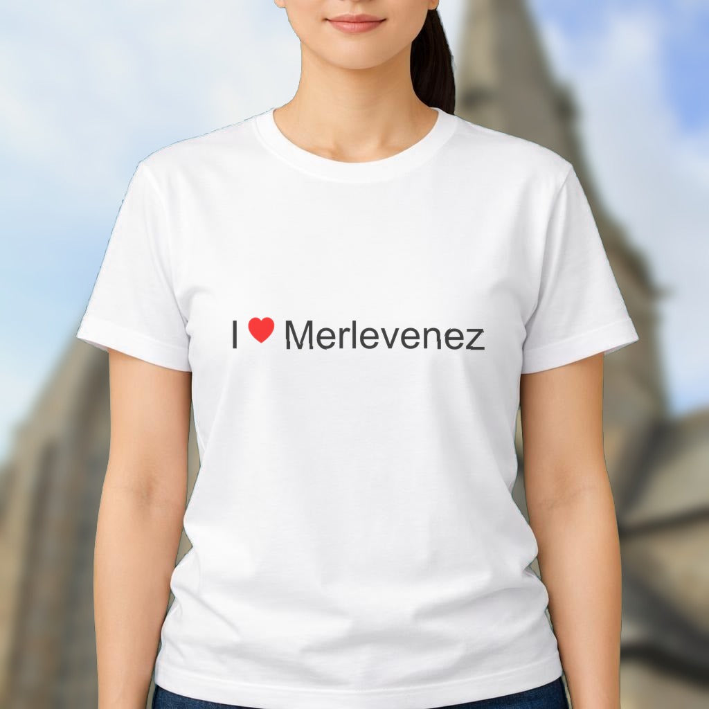 T-shirt I love merlevenez