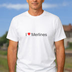 T-shirt I love merlines