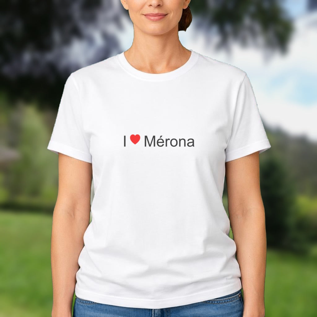 T-shirt I love mérona