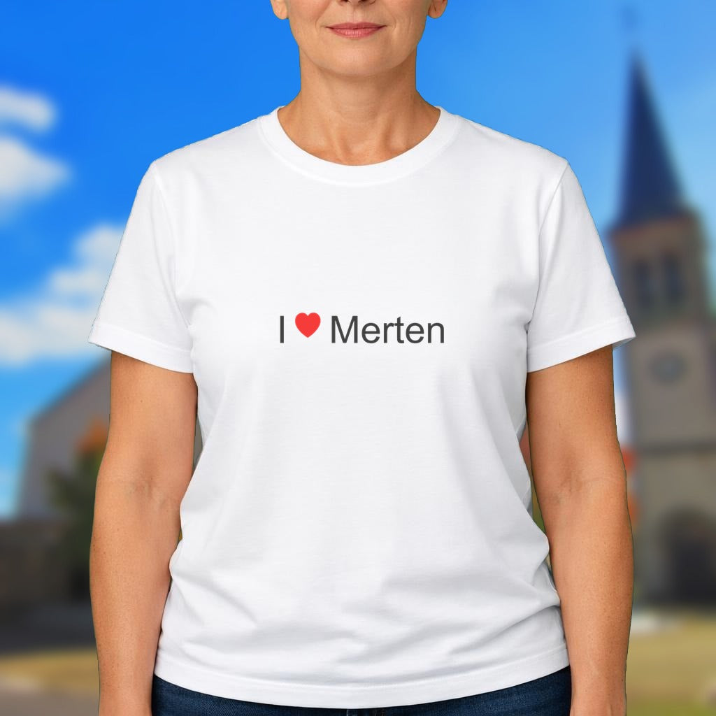 T-shirt I love merten