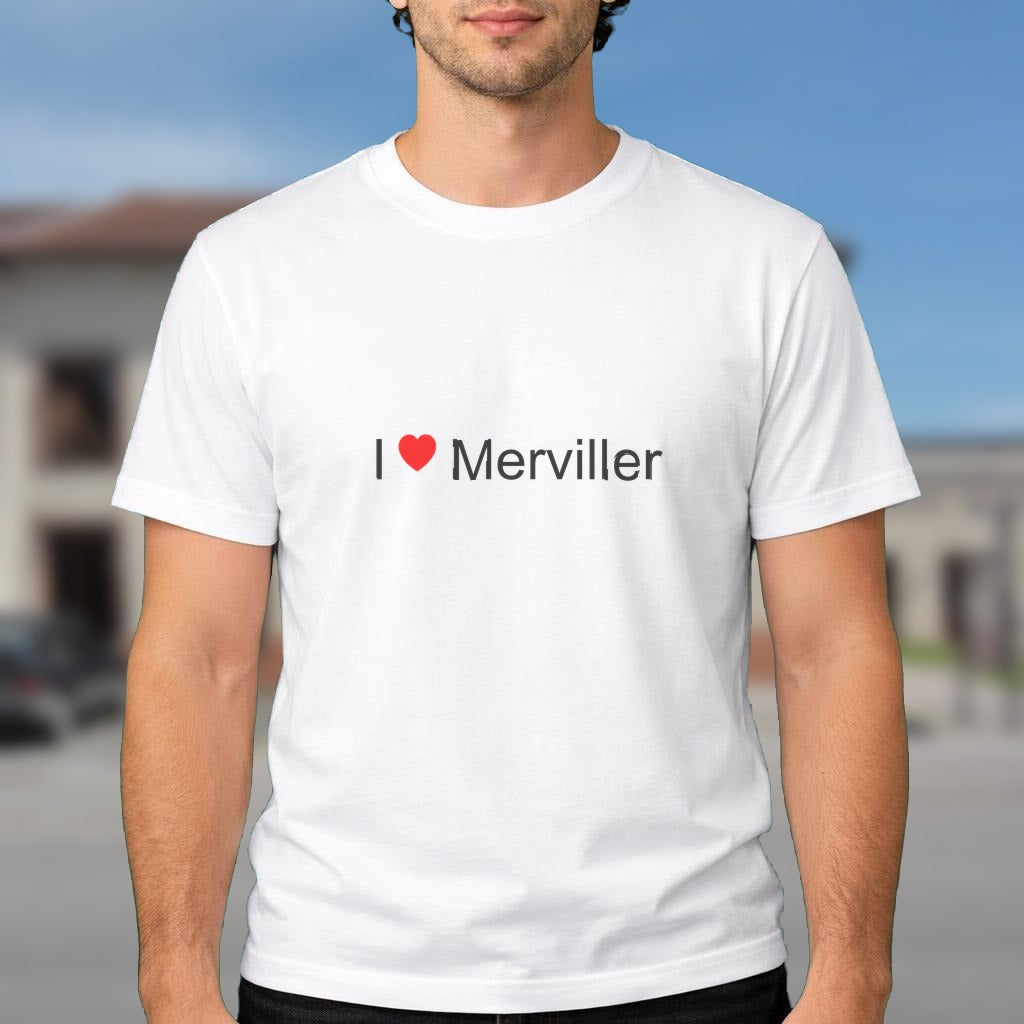 T-shirt I love merviller