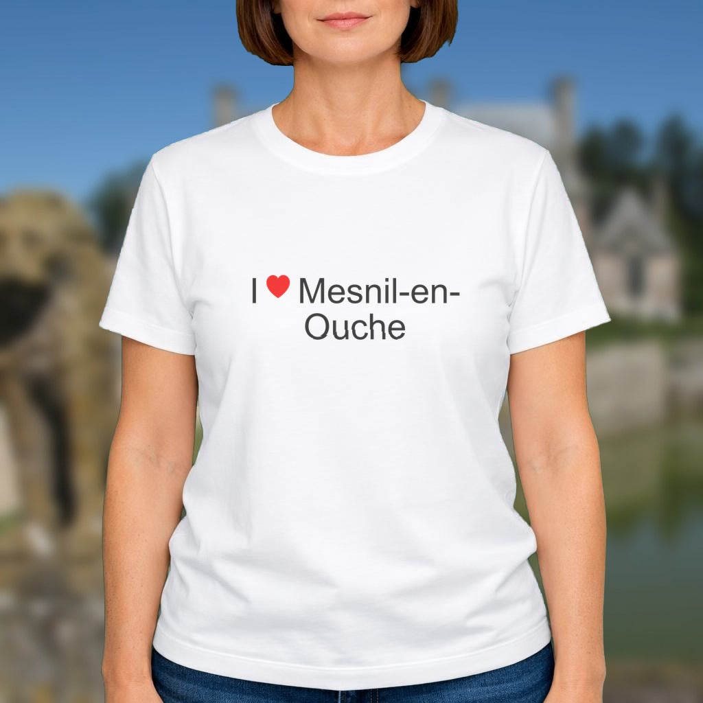 T-shirt I love mesnil-en-ouche