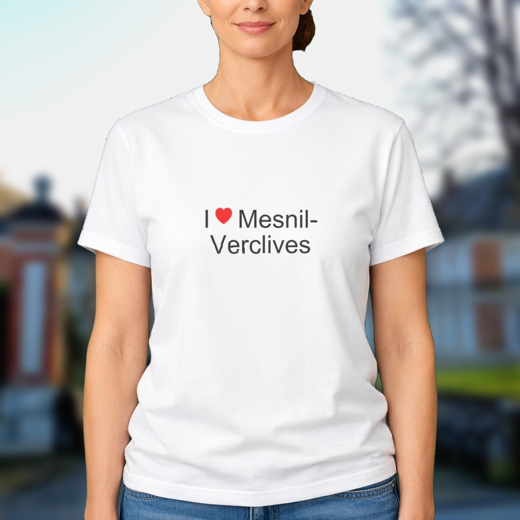 T-shirt I love mesnil-verclives