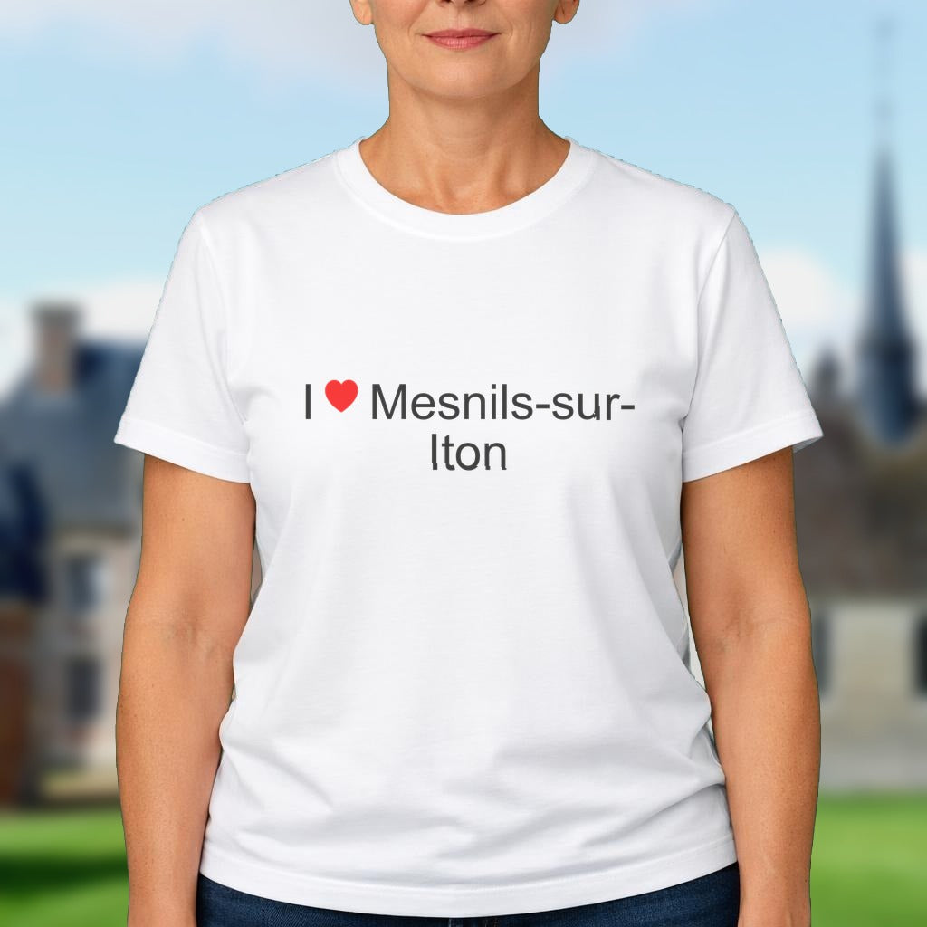 T-shirt I love mesnils-sur-iton