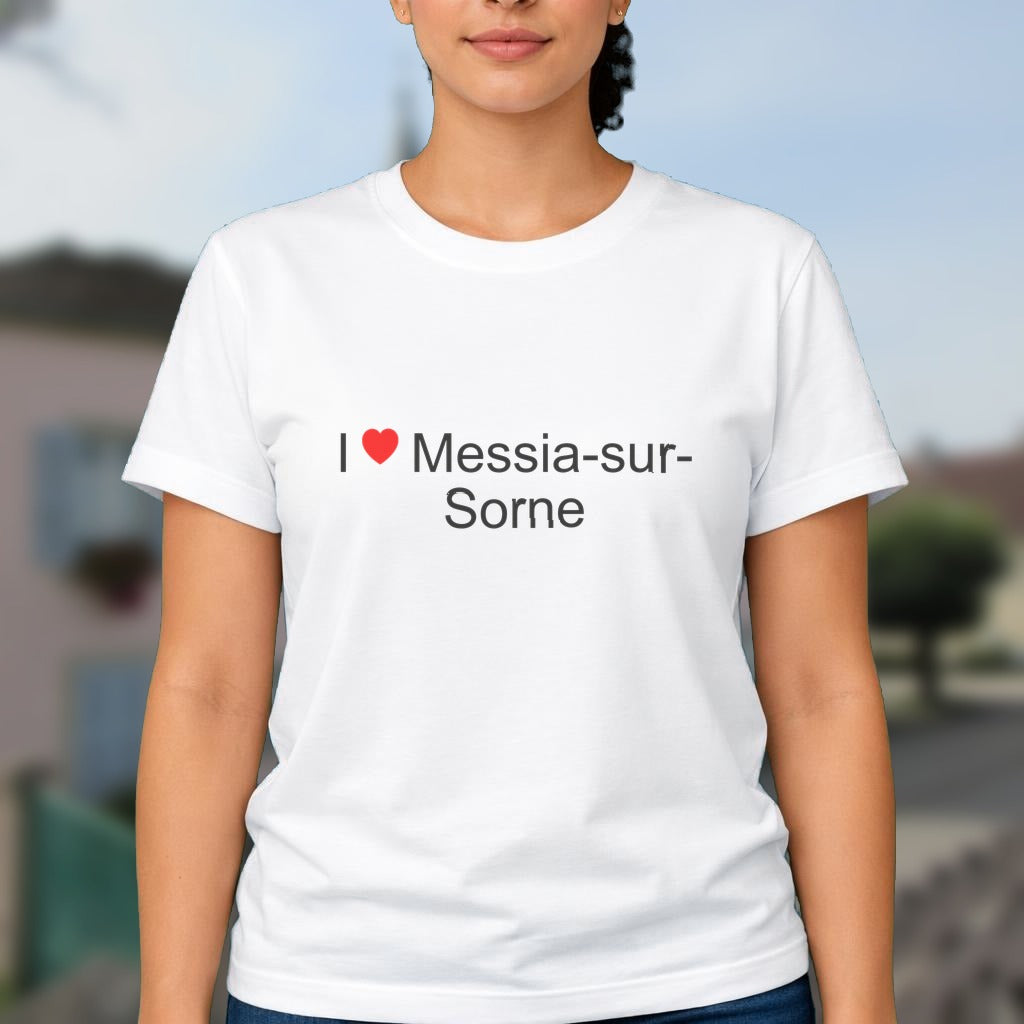 T-shirt I love messia-sur-sorne