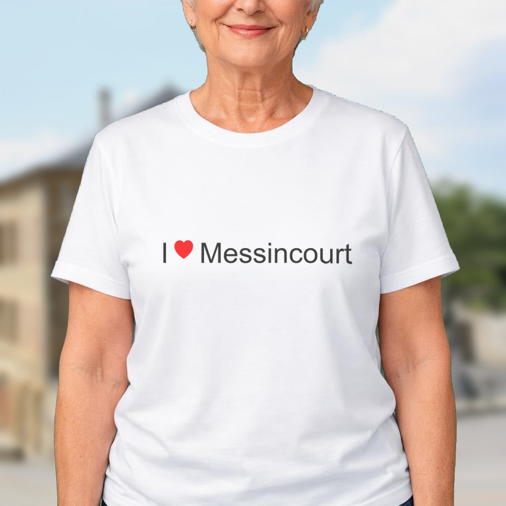 T-shirt I love messincourt