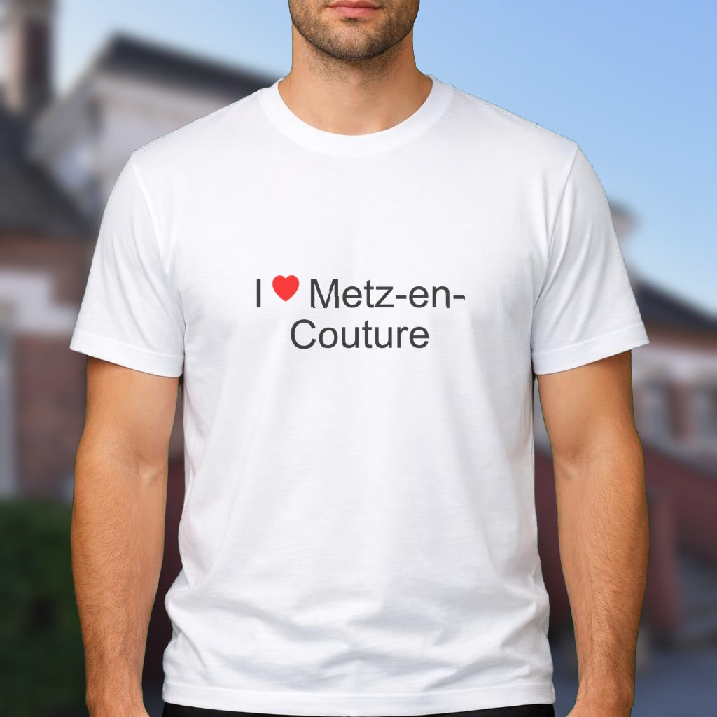 T-shirt I love metz-en-couture