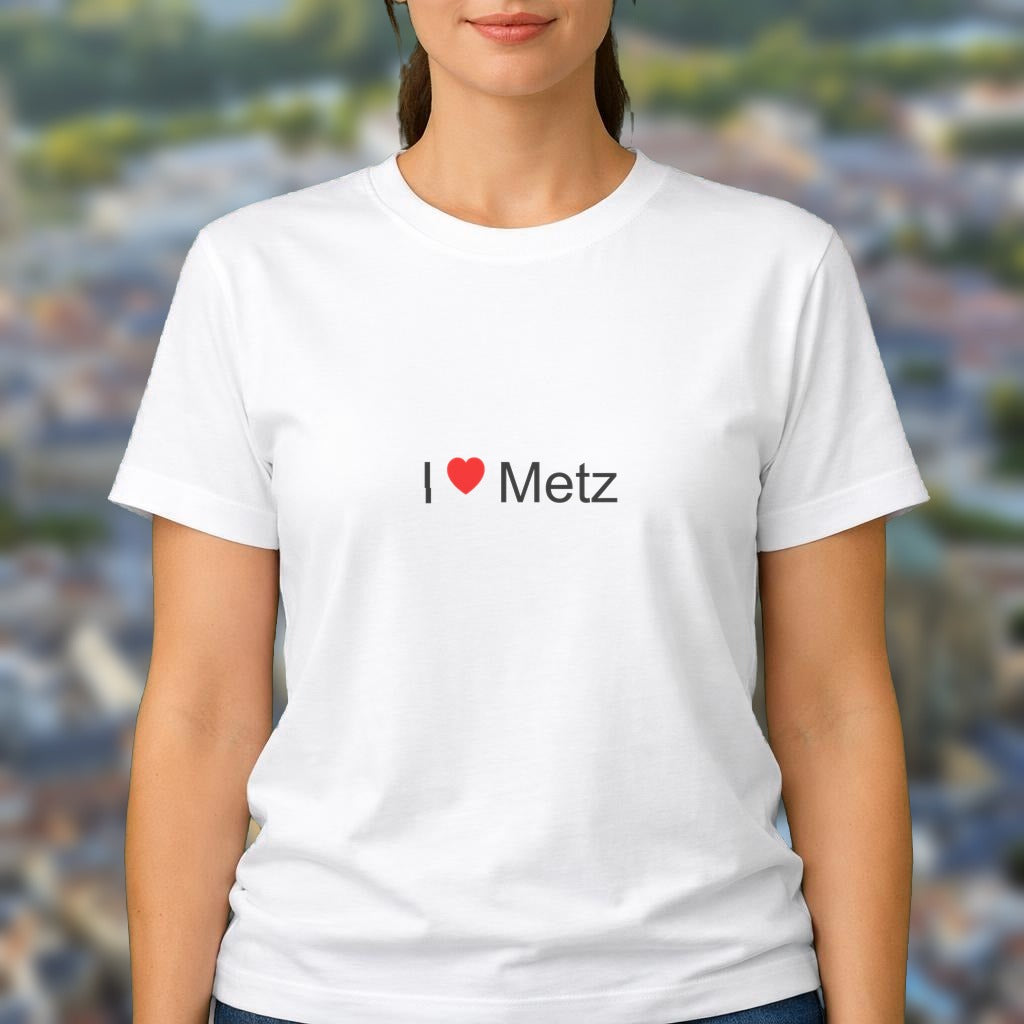 T-shirt I love metz