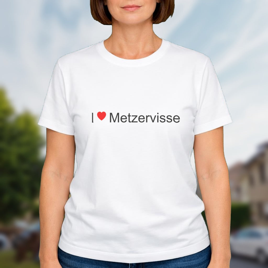 T-shirt I love metzervisse