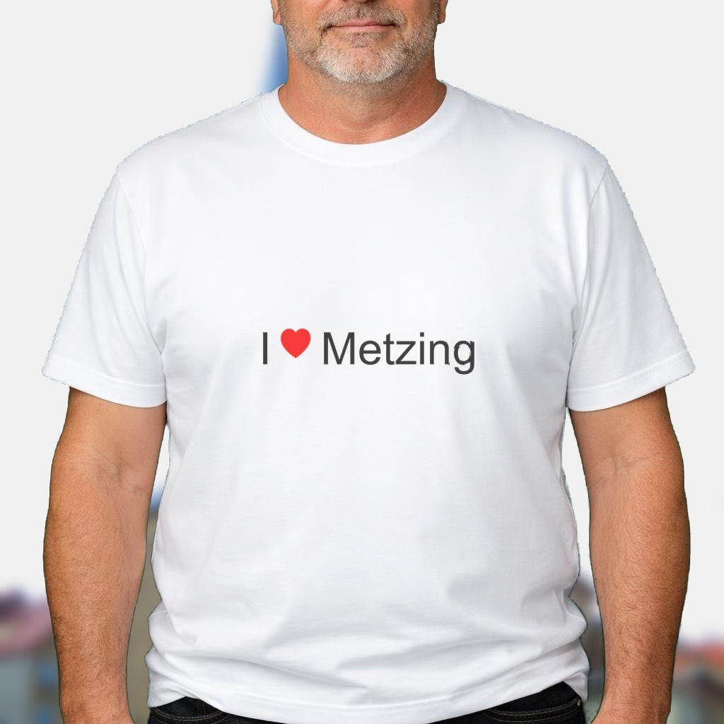 T-shirt I love metzing