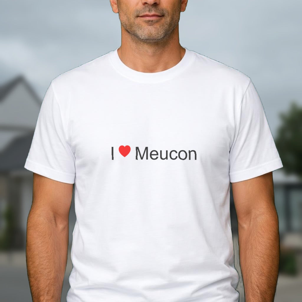 T-shirt I love meucon
