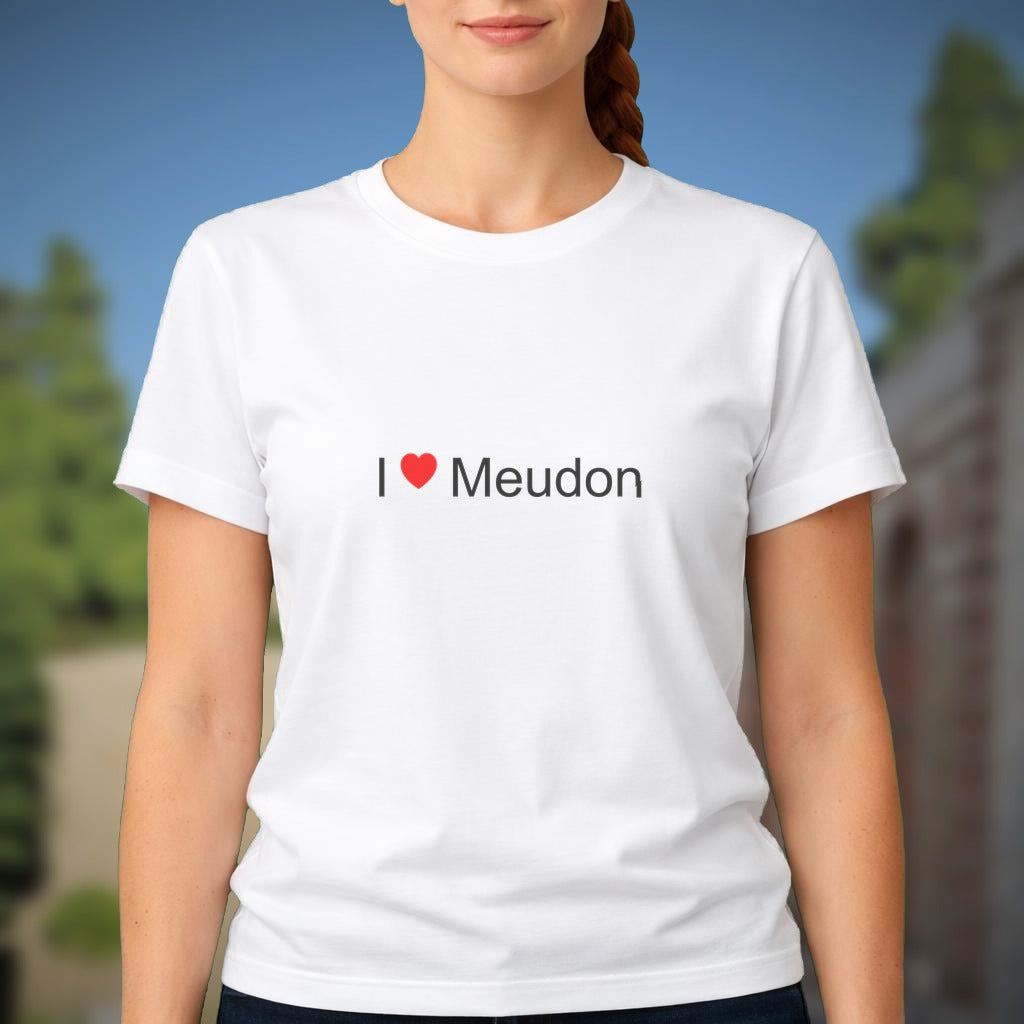 T-shirt I love meudon