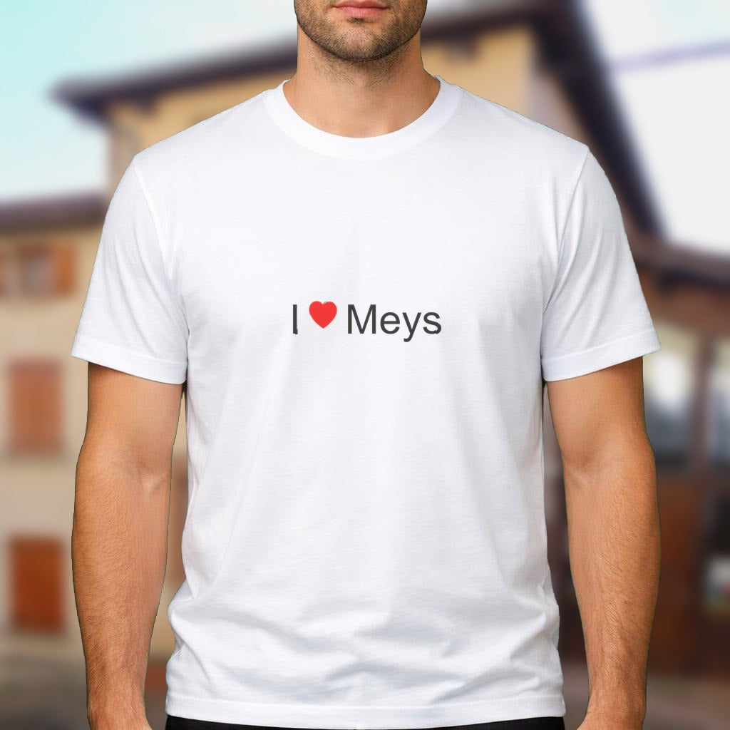 T-shirt I love meys