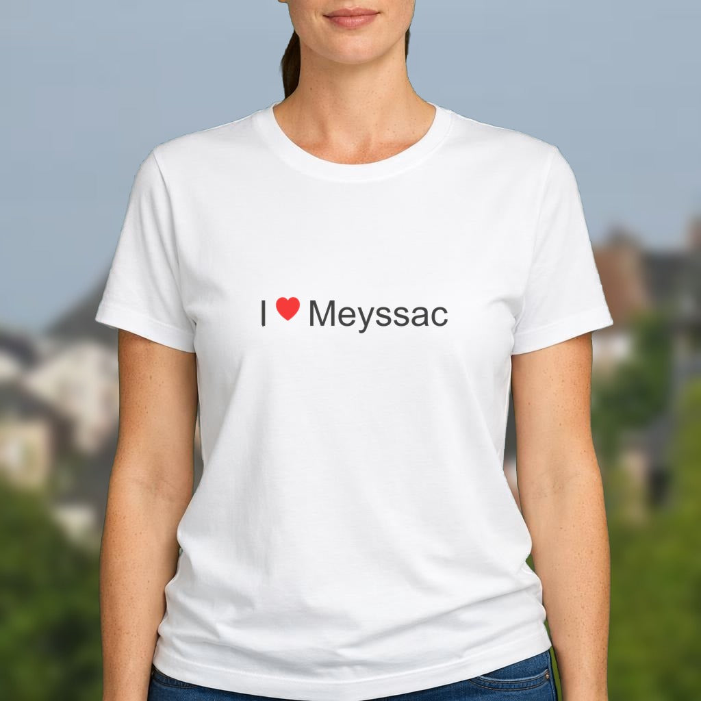 T-shirt I love meyssac