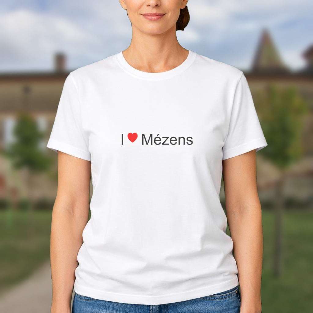 T-shirt I love mézens