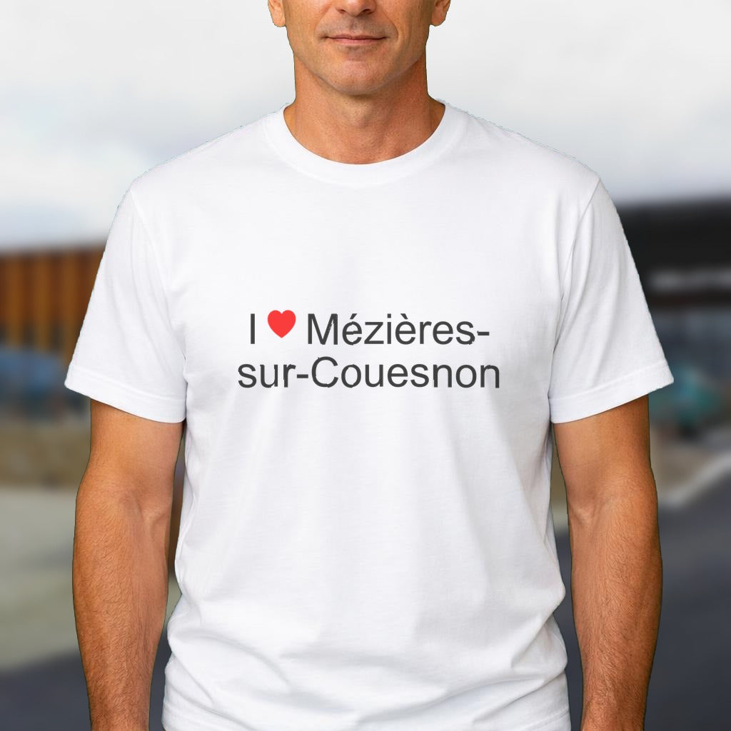 T-shirt I love mézières-sur-couesnon
