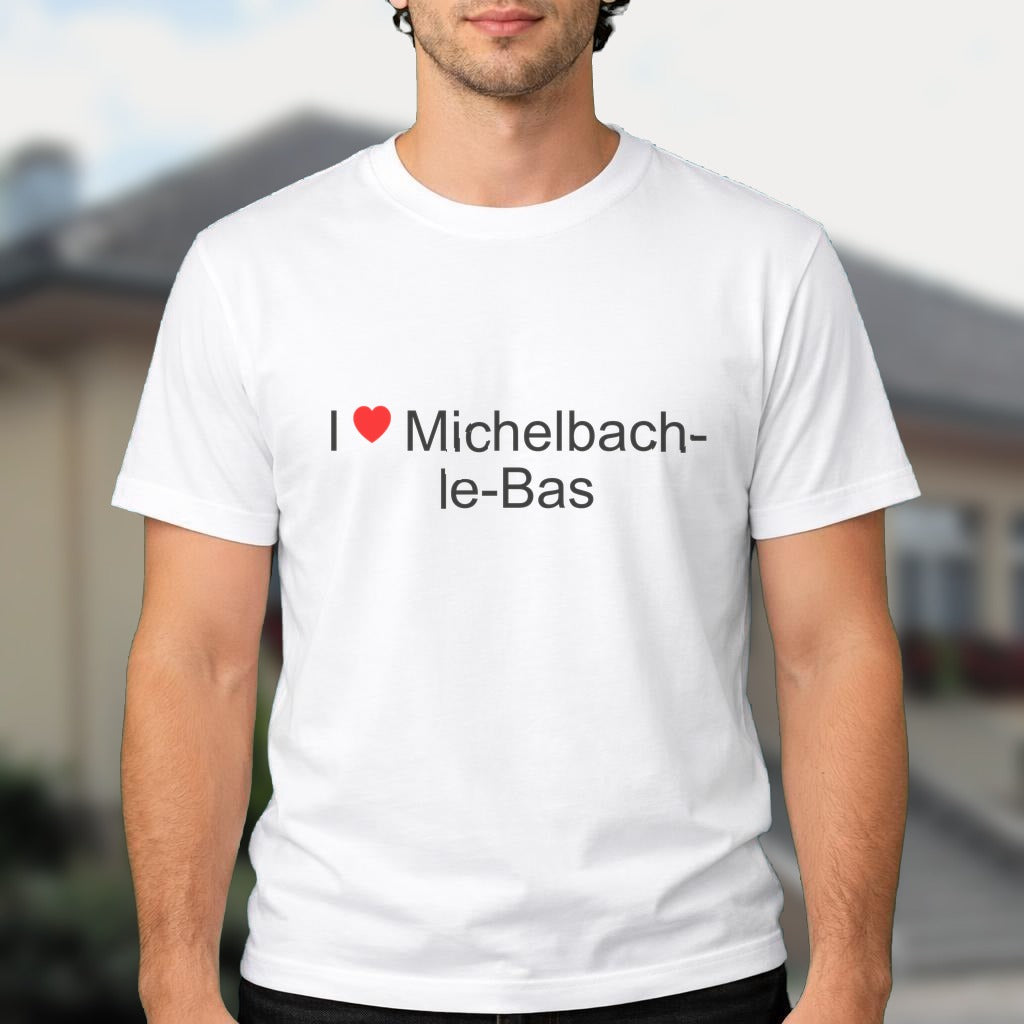 T-shirt I love michelbach-le-bas