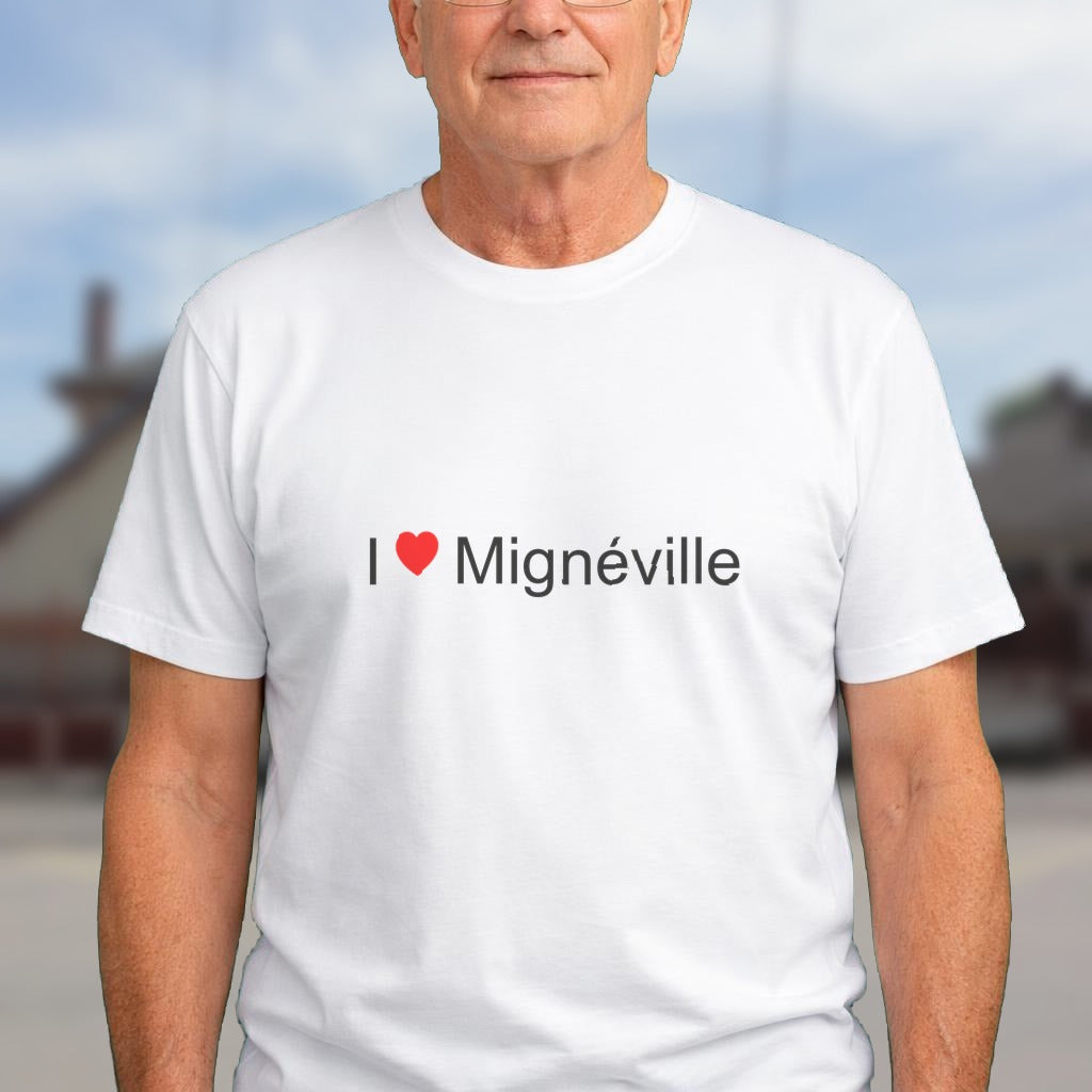 T-shirt I love mignéville