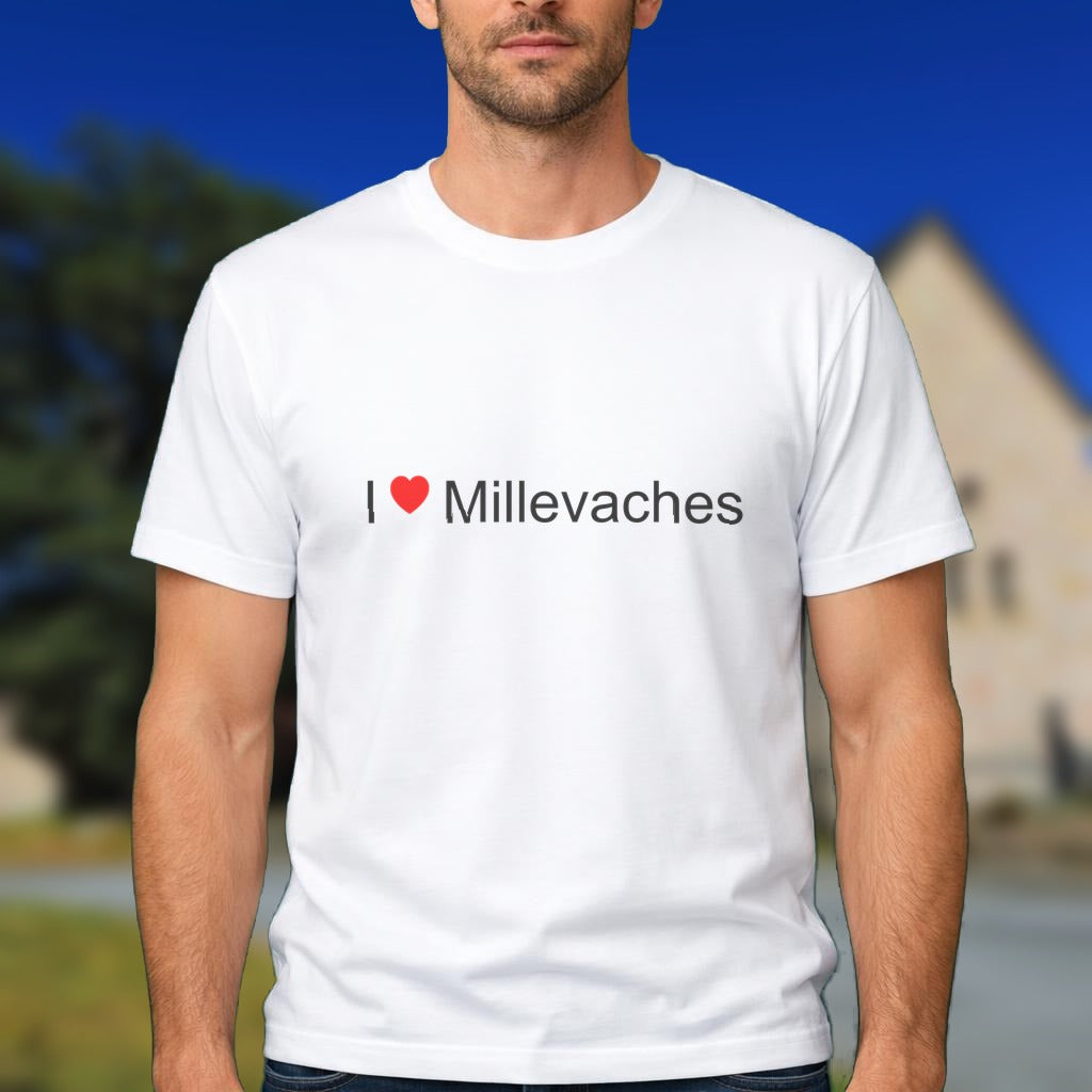 T-shirt I love millevaches