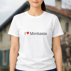 T-shirt I love mimbaste