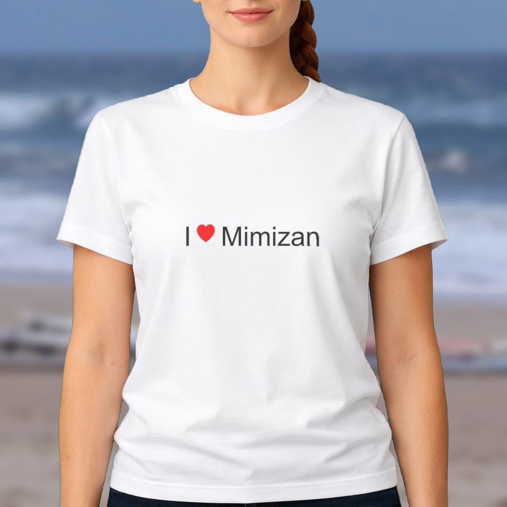 T-shirt I love mimizan