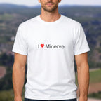 T-shirt I love minerve