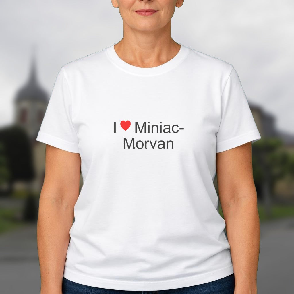 T-shirt I love miniac-morvan