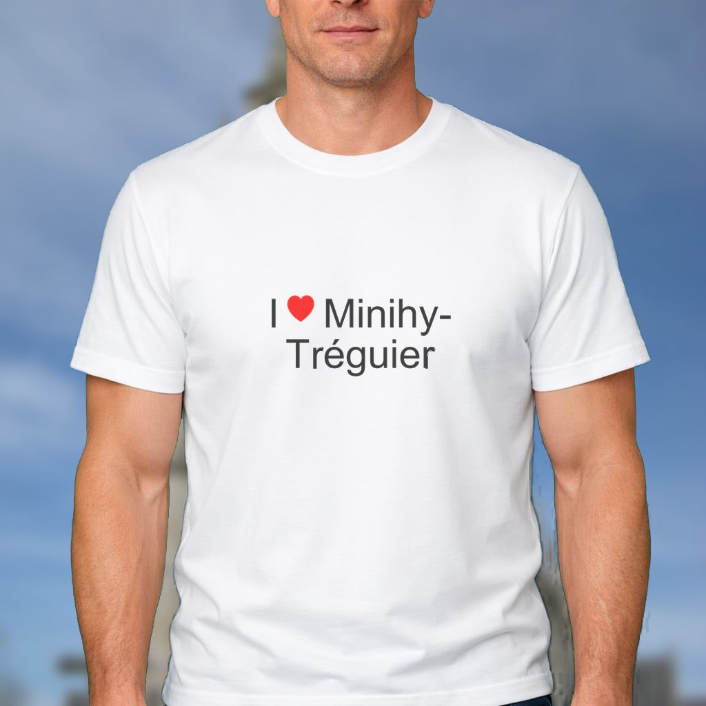 T-shirt I love minihy-tréguier