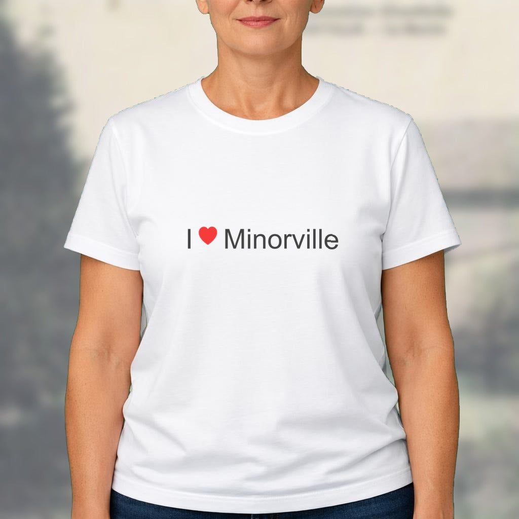T-shirt I love minorville