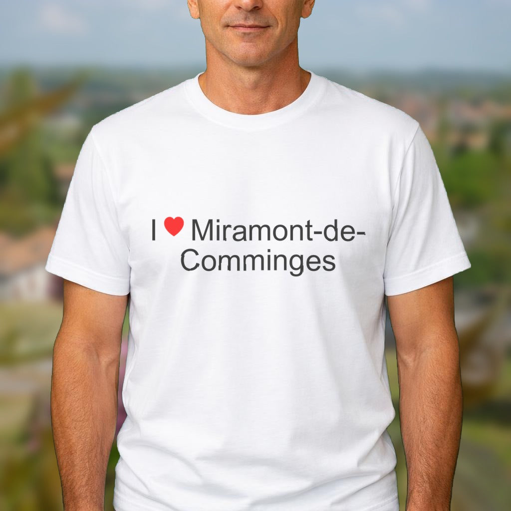 T-shirt I love miramont-de-comminges