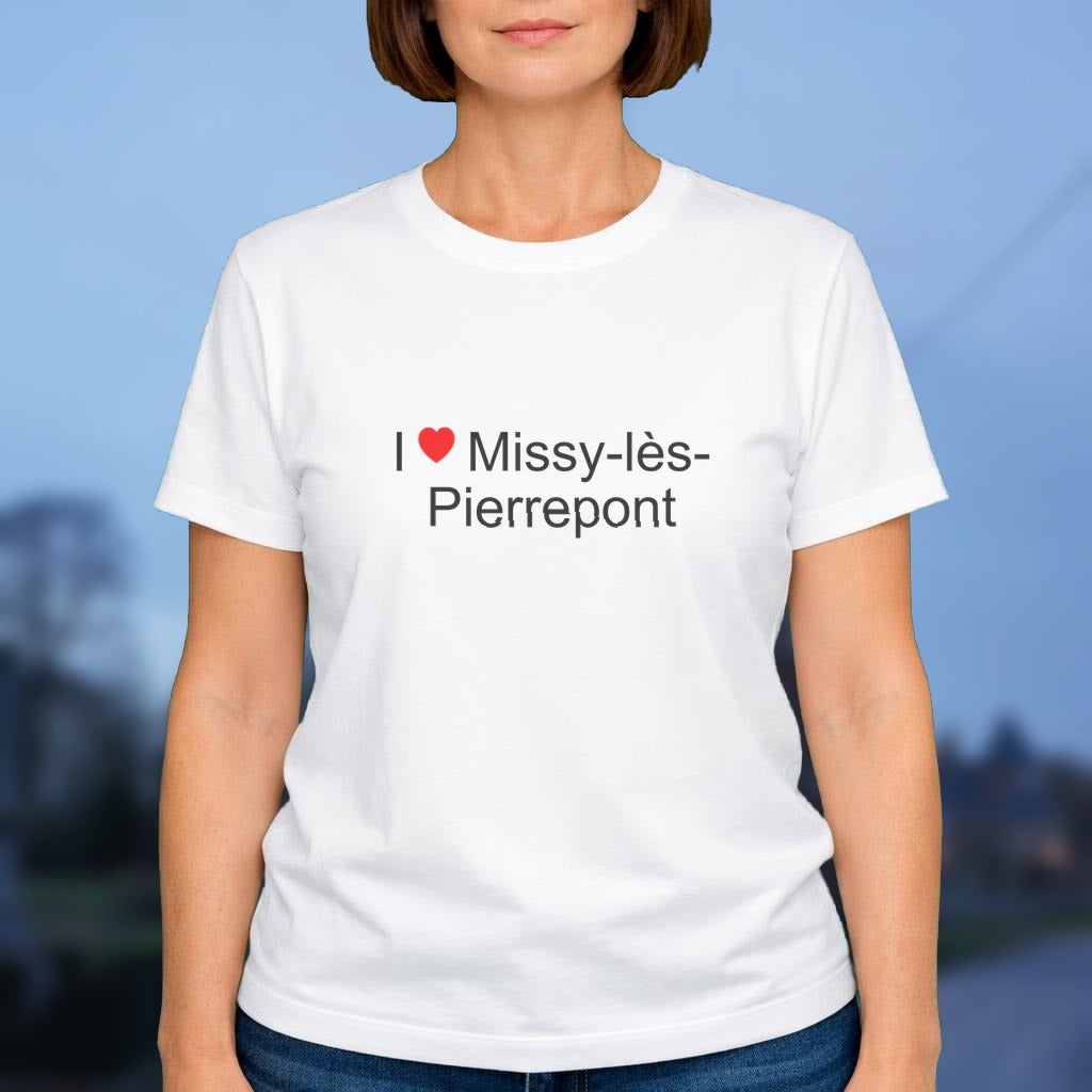 T-shirt I love missy-lès-pierrepont