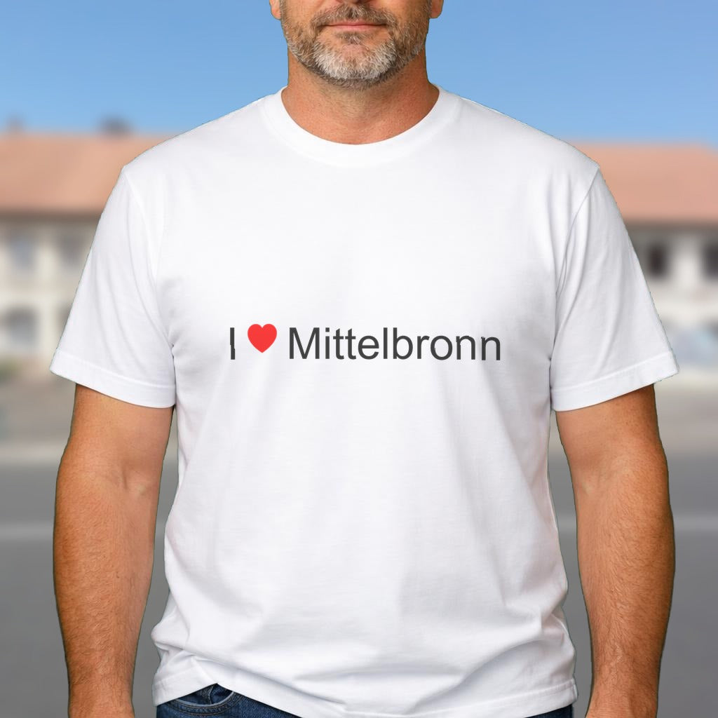 T-shirt I love mittelbronn