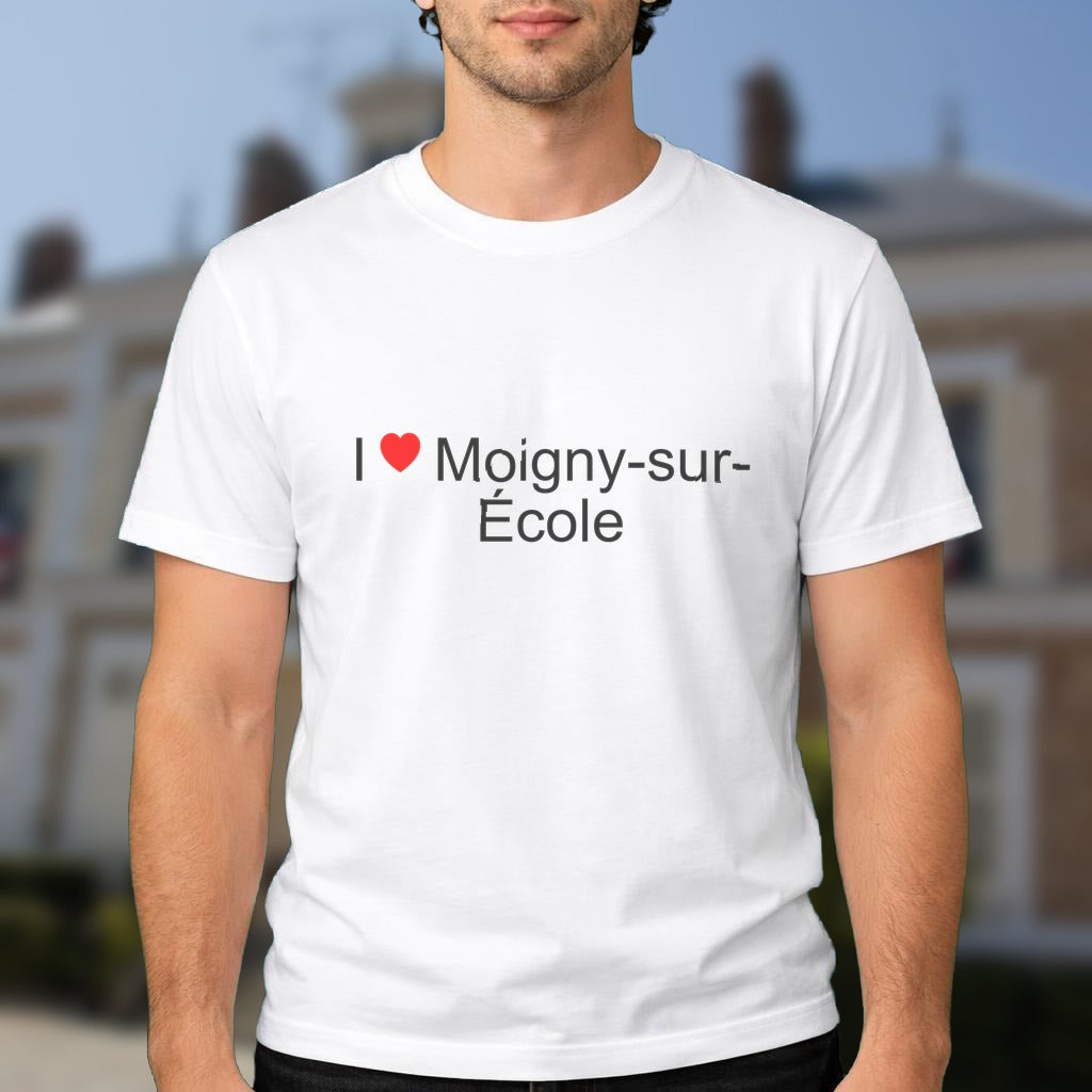 T-shirt I love moigny-sur-école