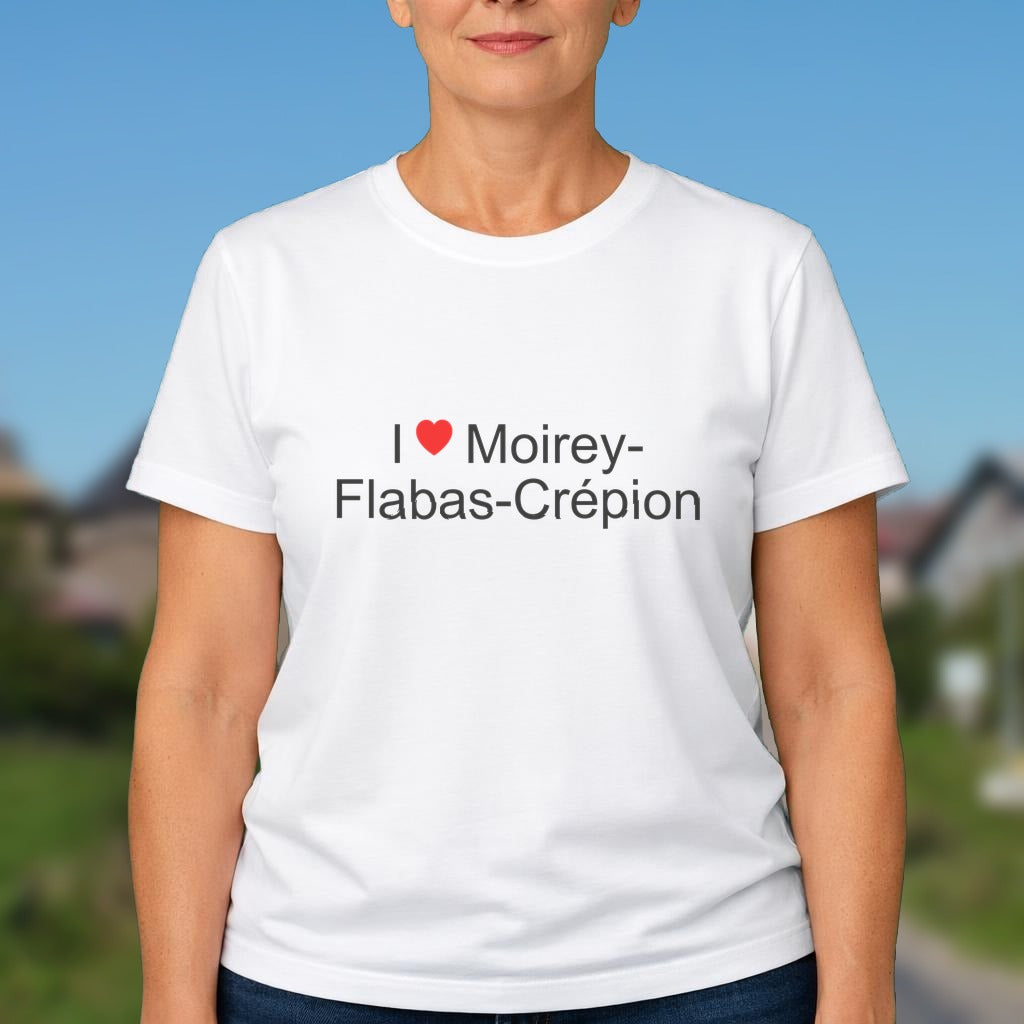 T-shirt I love moirey-flabas-crépion
