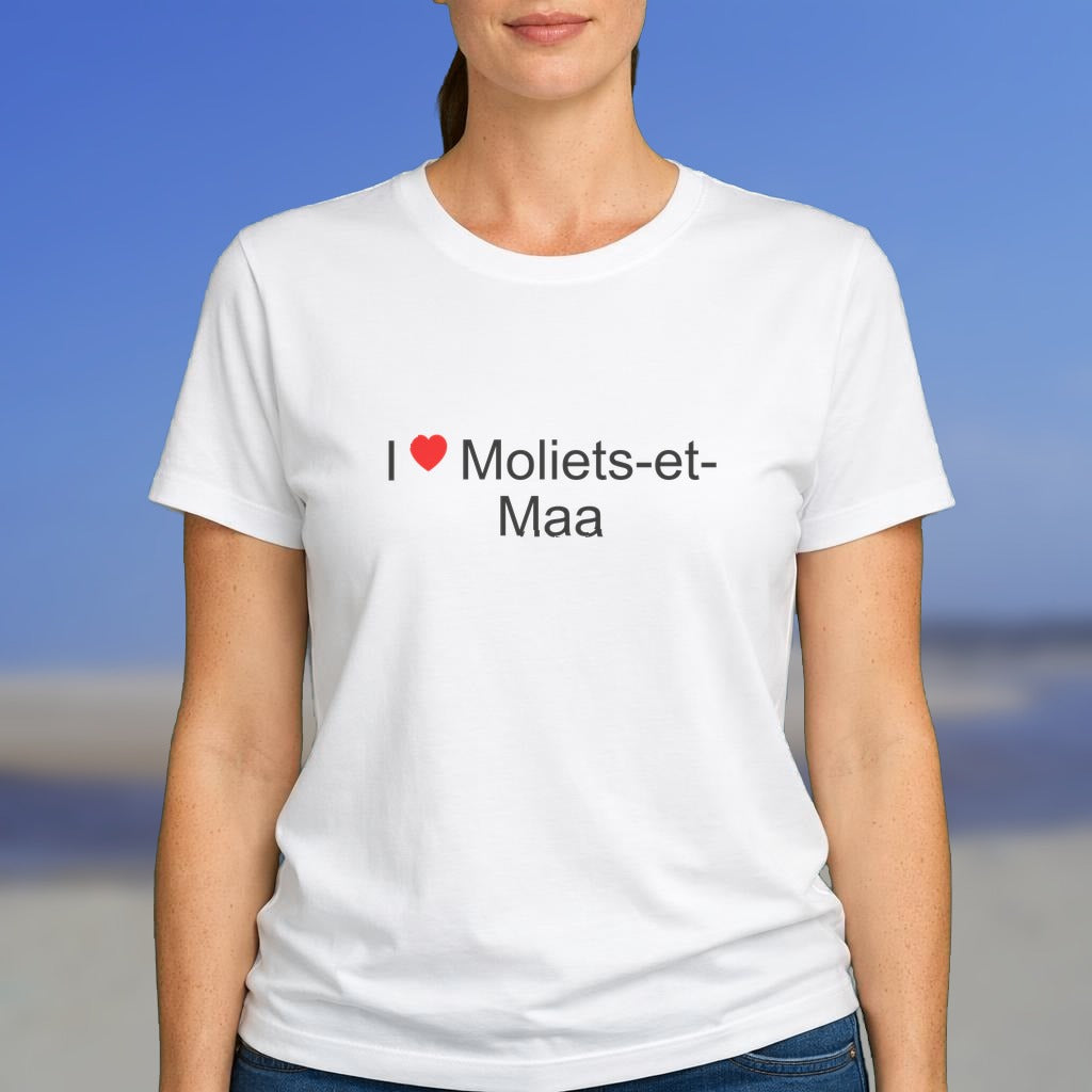 T-shirt I love moliets-et-maa