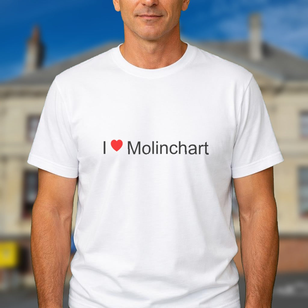 T-shirt I love molinchart