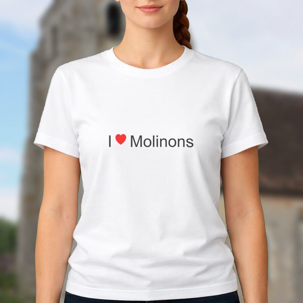 T-shirt I love molinons