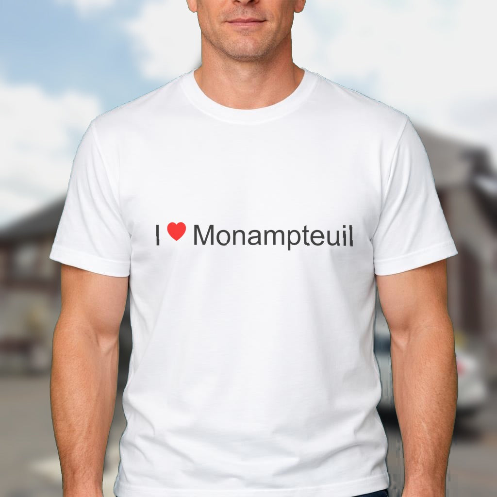 T-shirt I love monampteuil