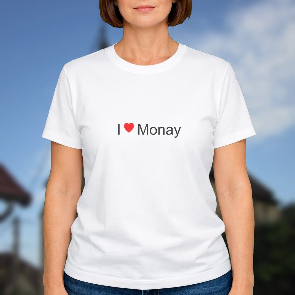 T-shirt I love monay