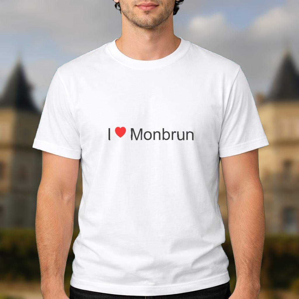 T-shirt I love monbrun