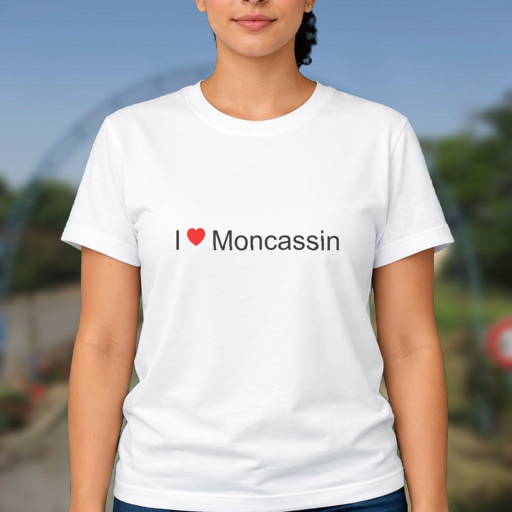 T-shirt I love moncassin