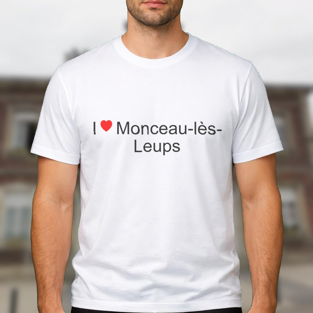 T-shirt I love monceau-lès-leups