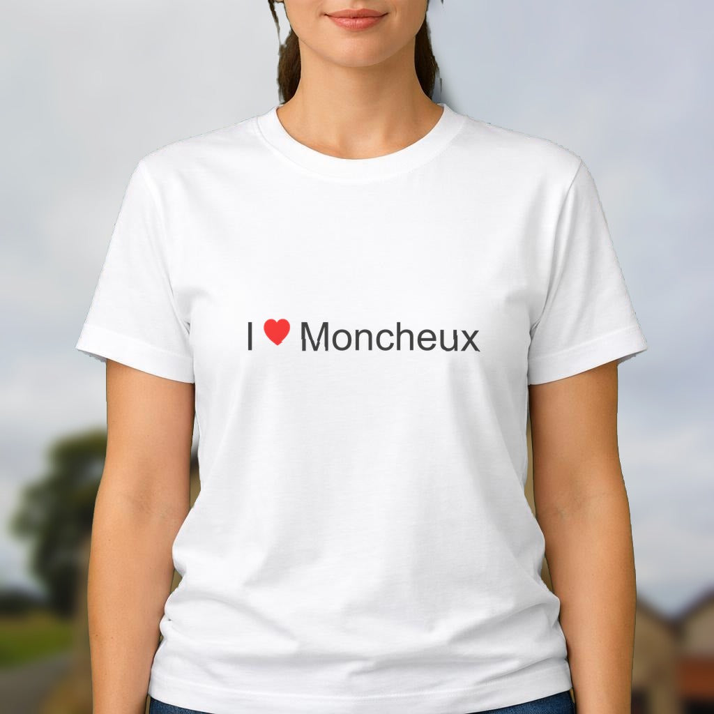 T-shirt I love moncheux