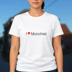 T-shirt I love monchiet