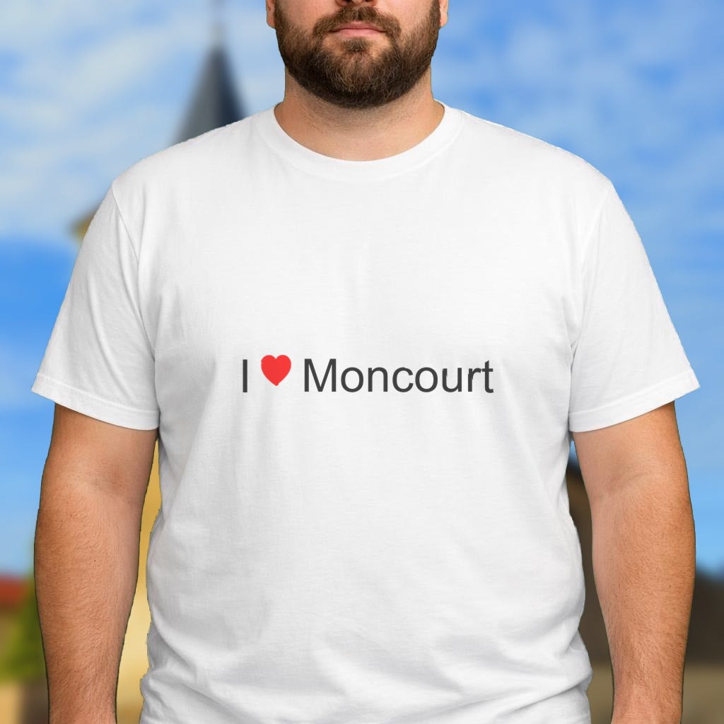T-shirt I love moncourt