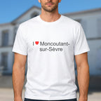 T-shirt I love moncoutant-sur-sèvre