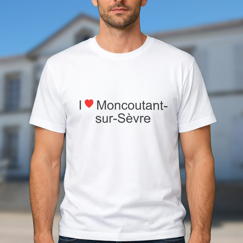 T-shirt I love moncoutant-sur-sèvre
