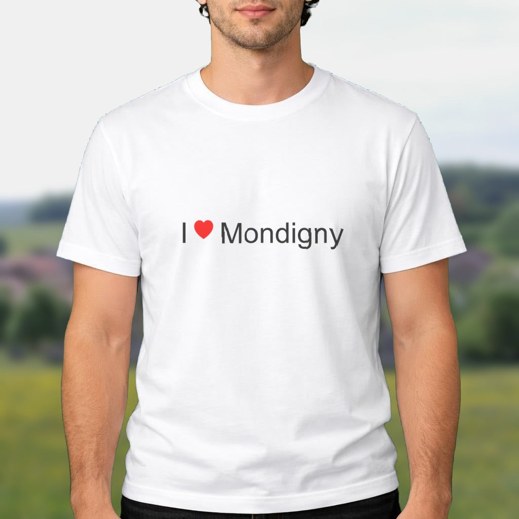 T-shirt I love mondigny