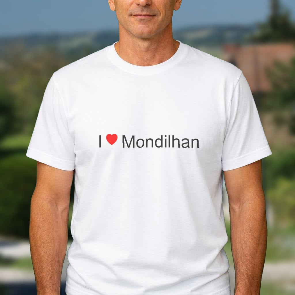 T-shirt I love mondilhan