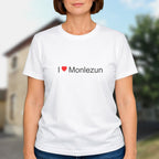 T-shirt I love monlezun